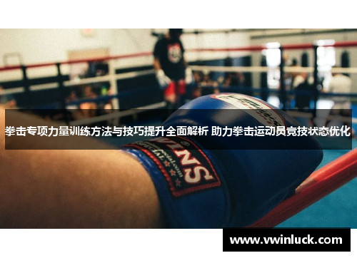 拳击专项力量训练方法与技巧提升全面解析 助力拳击运动员竞技状态优化